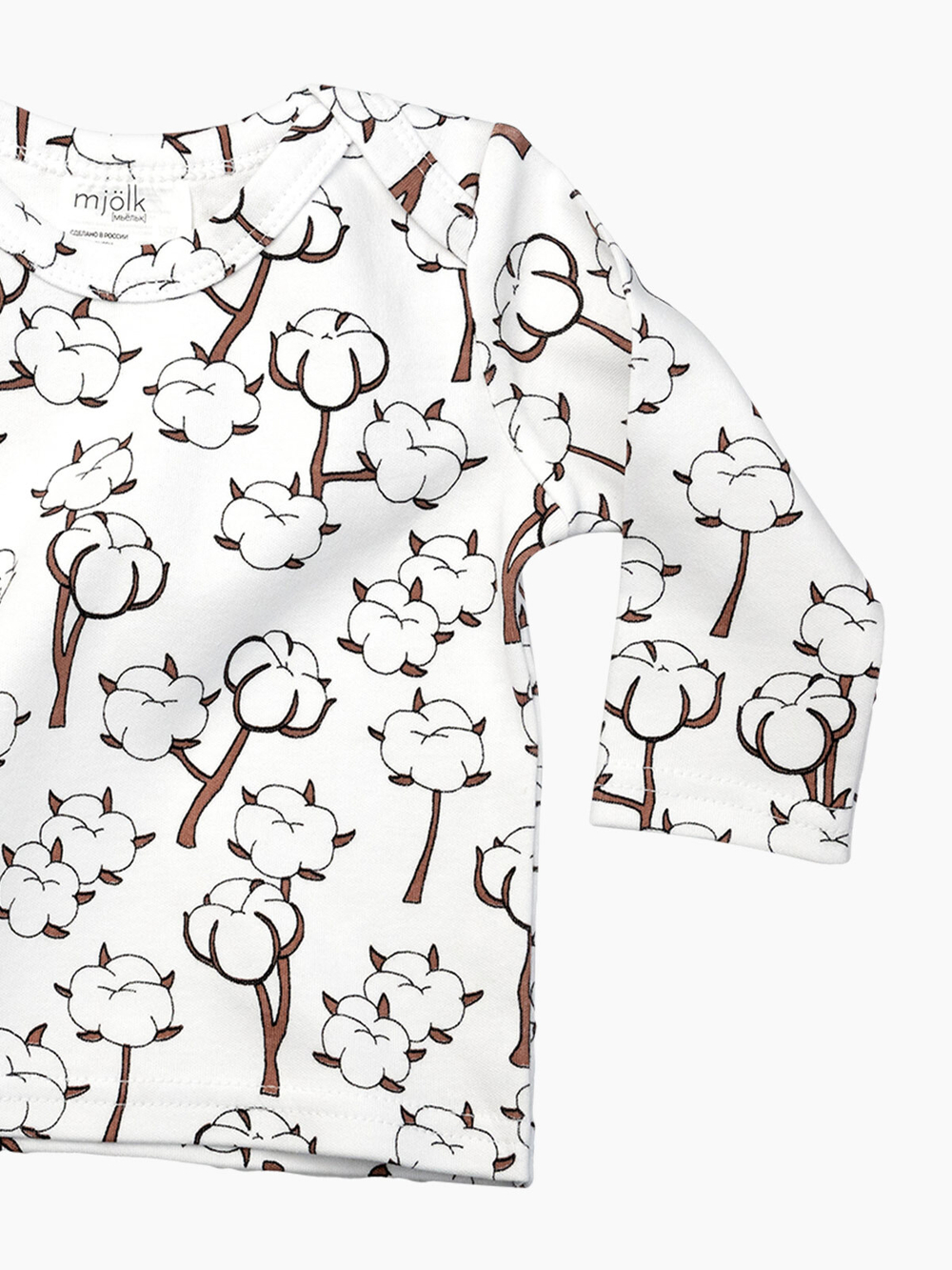 Футболка с длинным рукавом Mjölk Хлопок