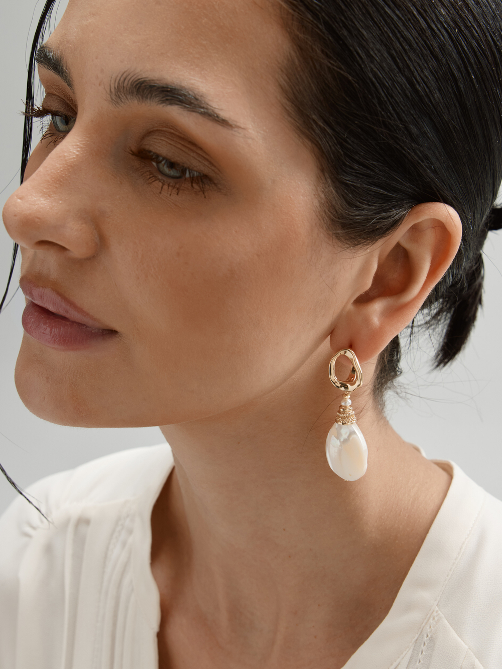 91002987 Серьги Selena Pearls