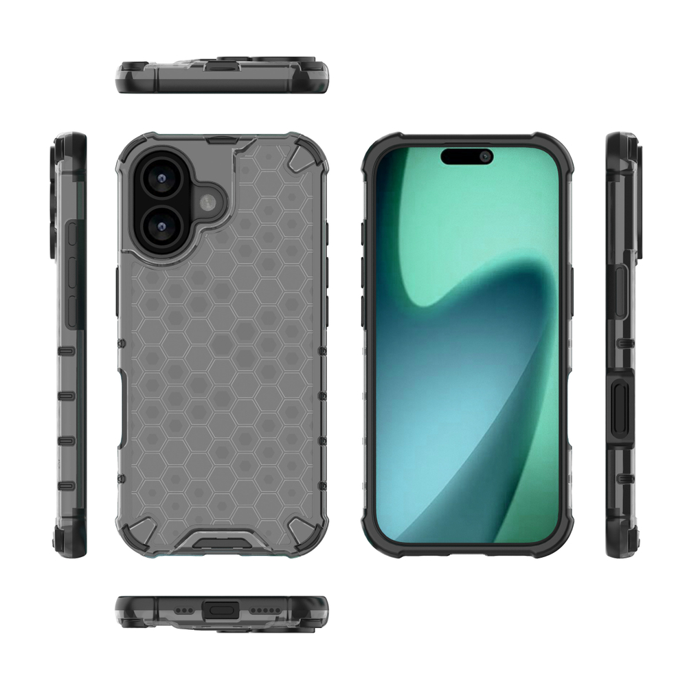 Прозрачный чехол Honeycomb Case для iPhone 17