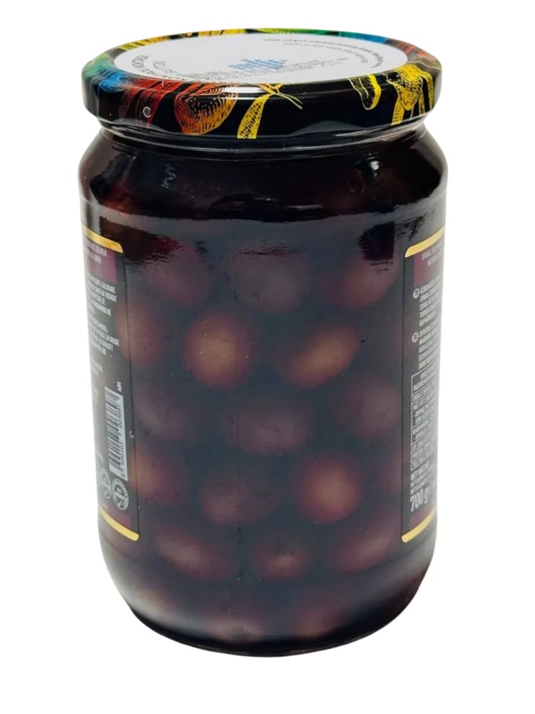 Оливки Marmarabirlik чёрные с косточкой Kalamata 400 г x 2 шт
