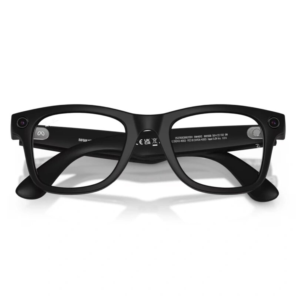AR очки Ray Ban Wayfarer (Gen 2) RW4012 Матовый черный/Прозрачный M 150-50mm (601SSB)