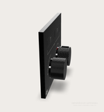 Термостат Gessi HI-FI, до 2-х функций одновременно, встраиваемый, цвет Black Metal Brushed PVD
