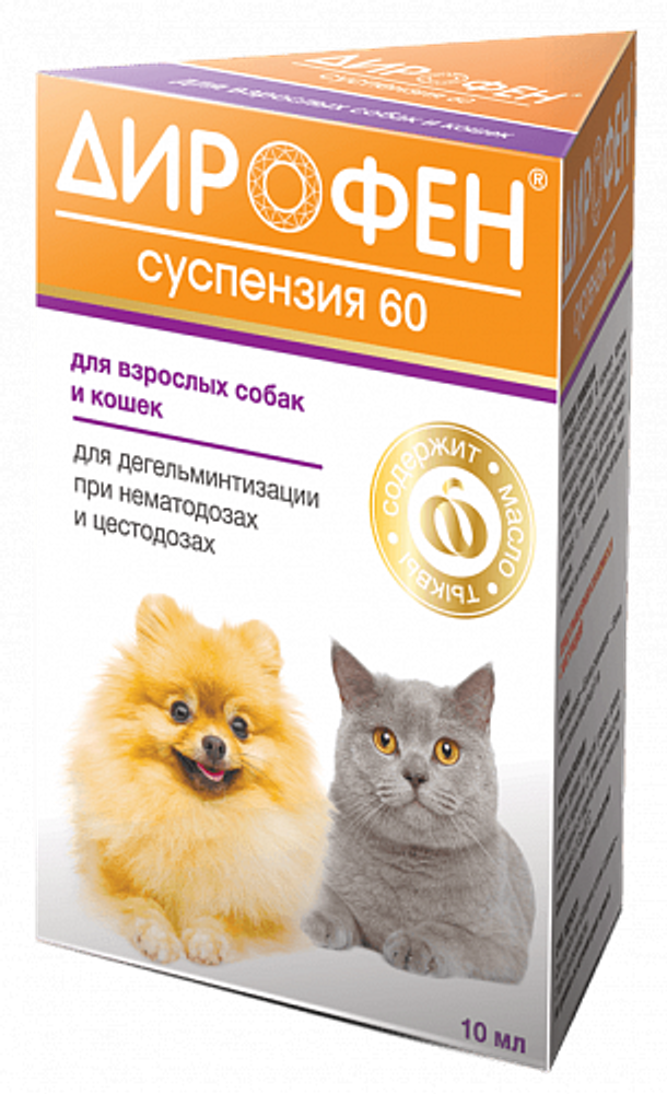 Apicena Дирофен суспензия 60 антигельминтик