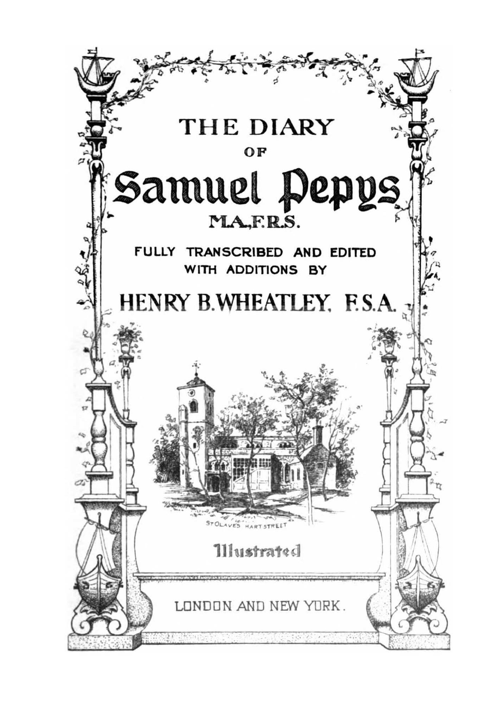 The diary of Samuel Pepys. Volume 1 | Samuel Pepys