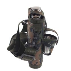 GAEM Набор из 5-ти предм.: фляжка 500 мл, 3 стопки 30 мл, нож, L14 W8 H17 см