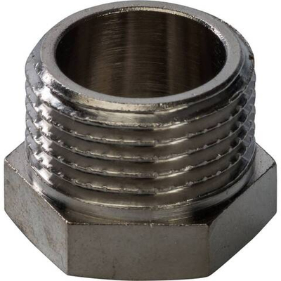 Заглушка STOUT никелированная 3/8" наружная резьба