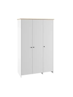 Шкаф для одежды распашной Белый 139;4х52;3х210 см