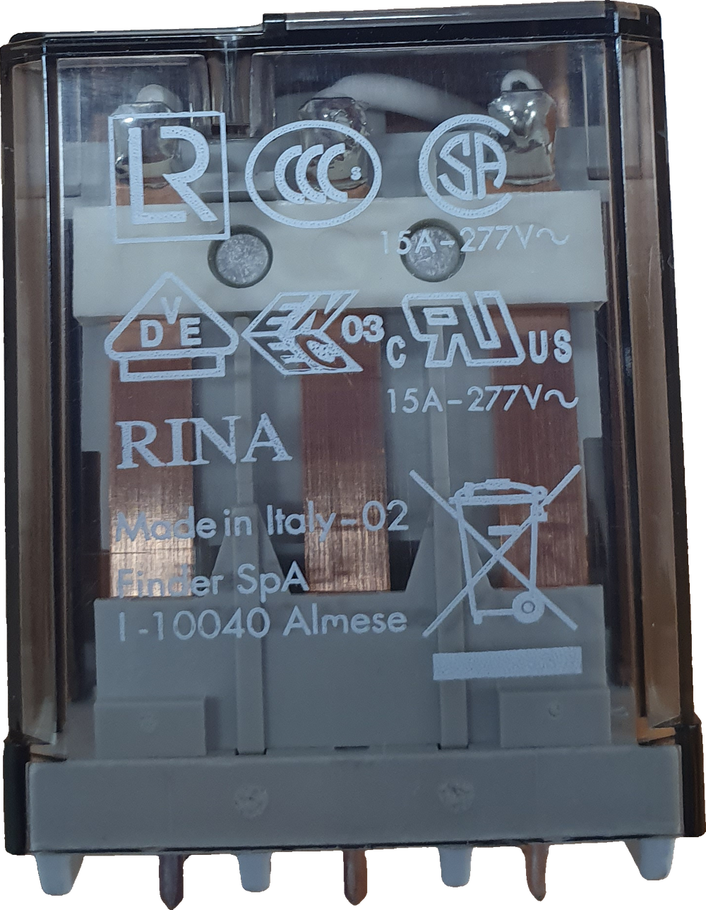 FINDER RINA 1-10040 15A 277V