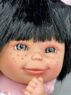 Пупс BERJUAN виниловый 20см Pecosetes (124A13)