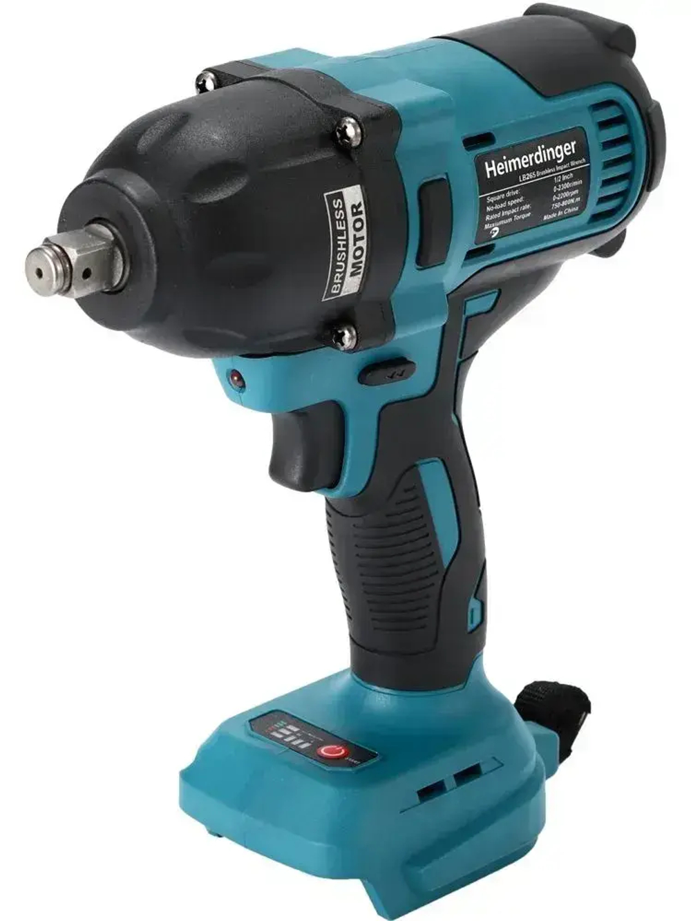 Бесщеточный беспроводной ударный гайковерт Heimerdinger 800 Н.М, без батареи, LB265