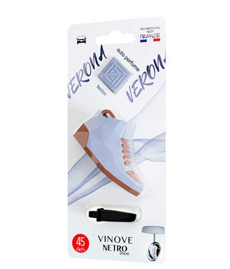 Верона, дизайнерский ароматизатор для автомобиля Verona NETROshoe, Vinove