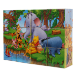 Кубики 12шт. Disney "Винни-Пух" (Степ пазл)