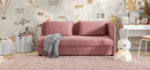 Тахта Ирис Велюр Монолит розовый