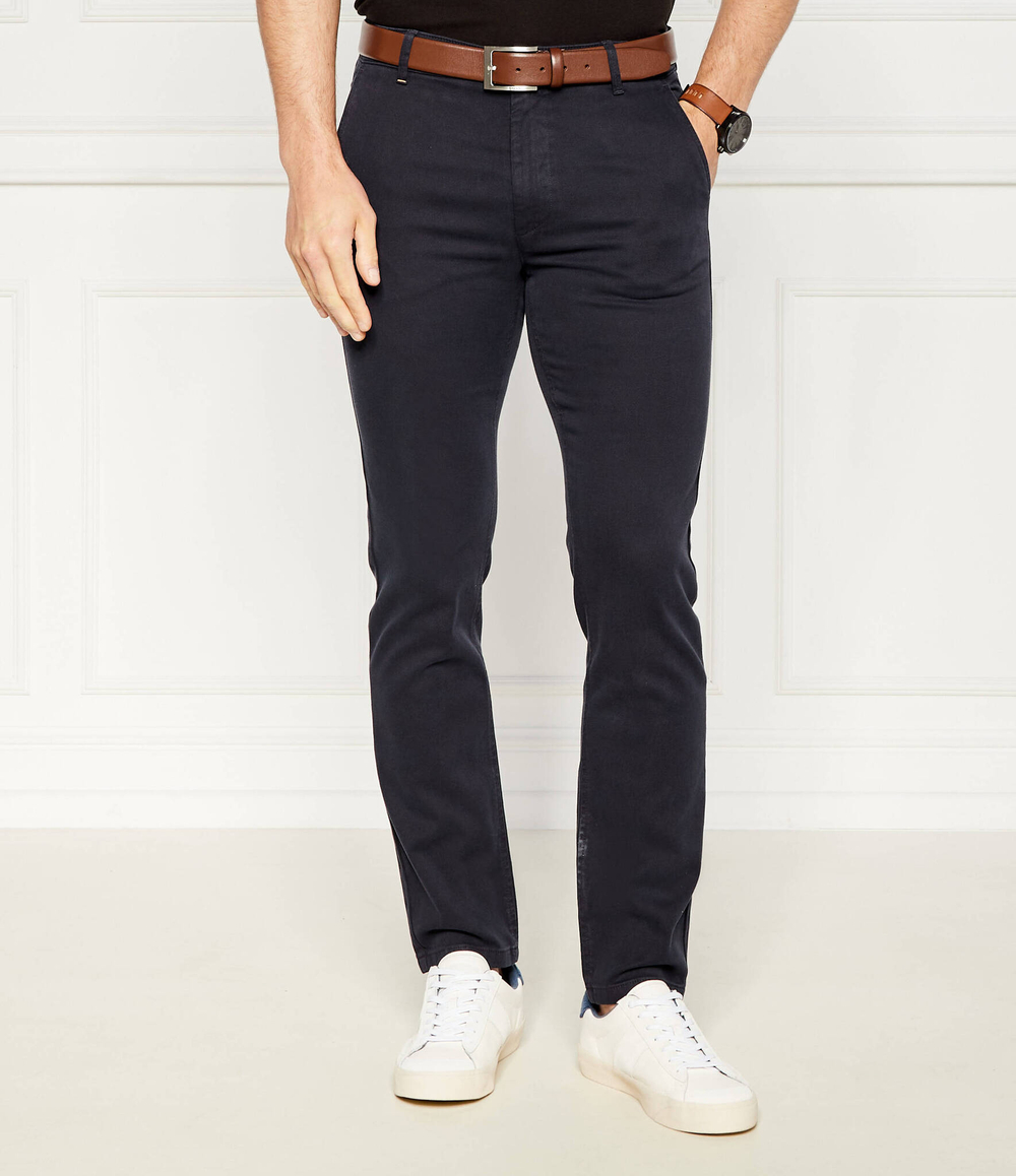 Чиносы BOSS ORANGE - темно-синий(50518468)