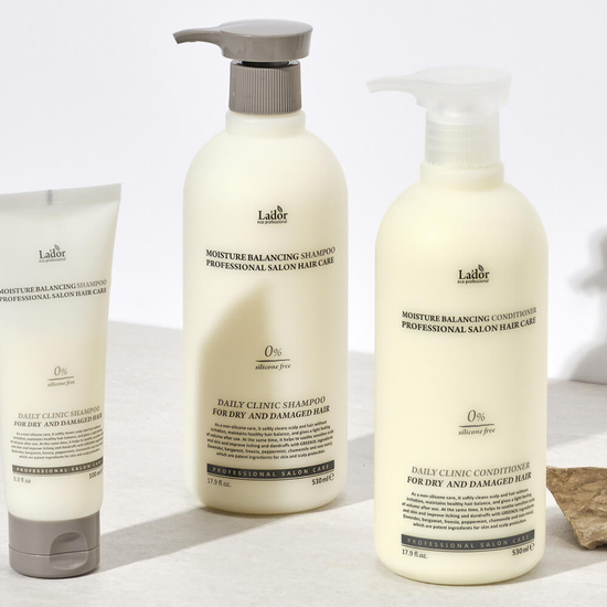 Lador Увлажняющий бессиликоновый шампунь Lador Moisture Balancing Shampoo, 530 мл