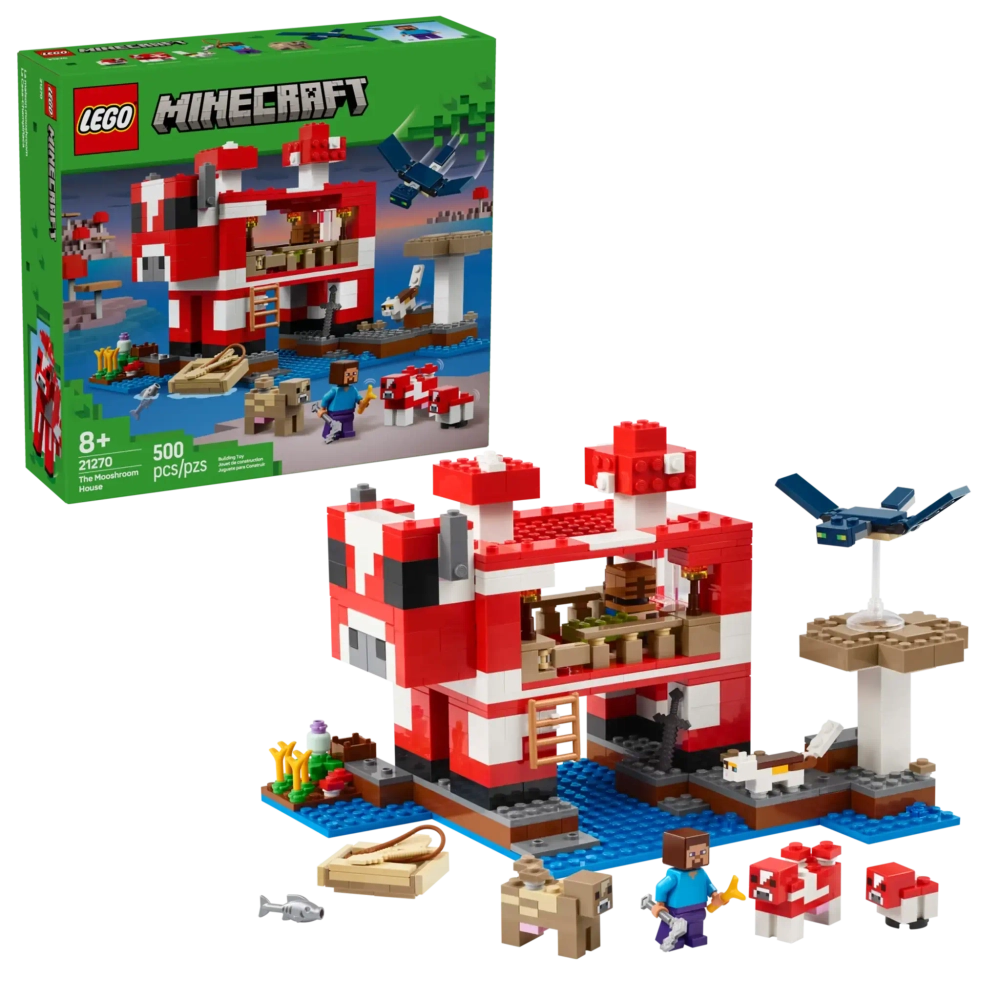 Конструктор LEGO Minecraft 21270 МУУхоморный дом
