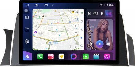 Магнитола для BMW X3 F25 2011-2014 CIC (рамка тип 1) - FarCar BX877 монитор 13" 2K QLED на Android 13, TS10, 6+128, CarPlay, 4G SIM-слот