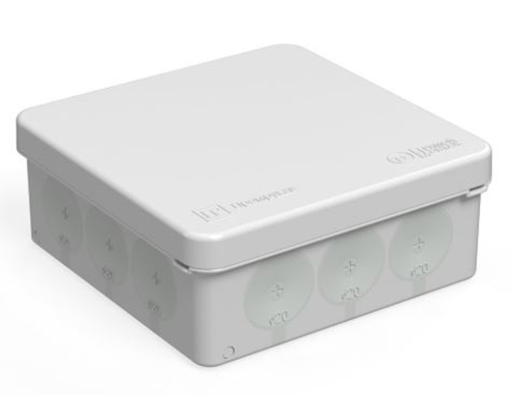 Коробки серые IP55 Промрукав прямого монтажа 100х100х40мм (90шт)