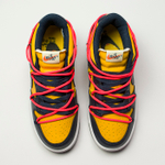 Кроссовки Nike Dunk Low x Off-White Wmns University Gold