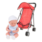 Коляска для кукол сидячая, пакет 894-2