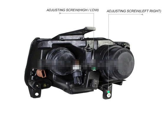 Передние фары Джип Компас 2011-2015 V1 type [комплект Л+П, ходовые огни; электрокорректор]