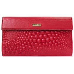 Портмоне «Bubbles». Цвет красный
