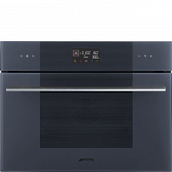 Компактный духовой шкаф, комбинированный с микроволновой печью Smeg SO4102M1G