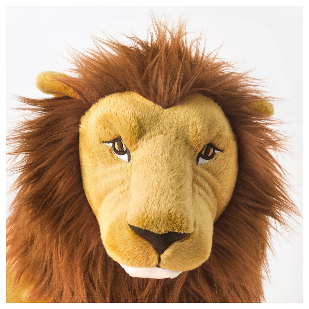 Мягкая игрушка IKEA DJUNGELSKOG (ДЬЮНГЕЛЬСКОГ), Лев, 70 см