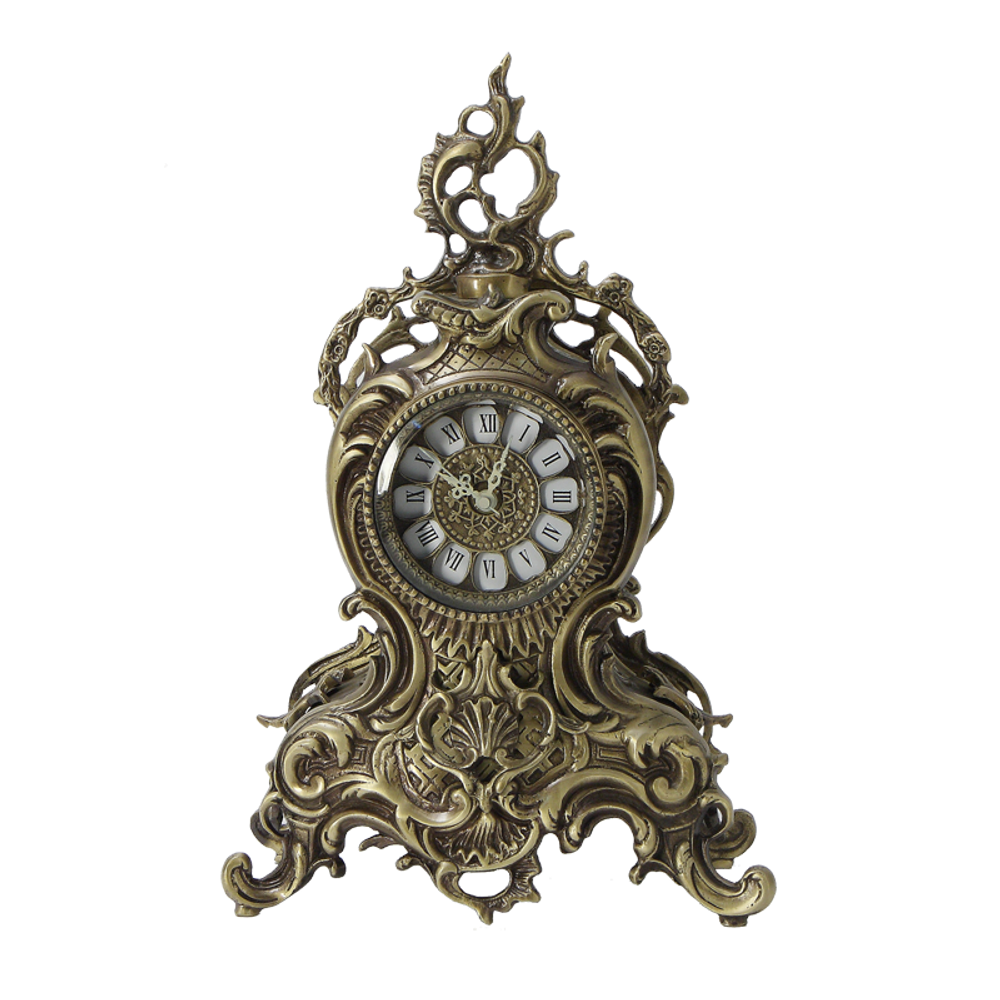 Bello De Bronze Часы бронзовые каминные Ласу