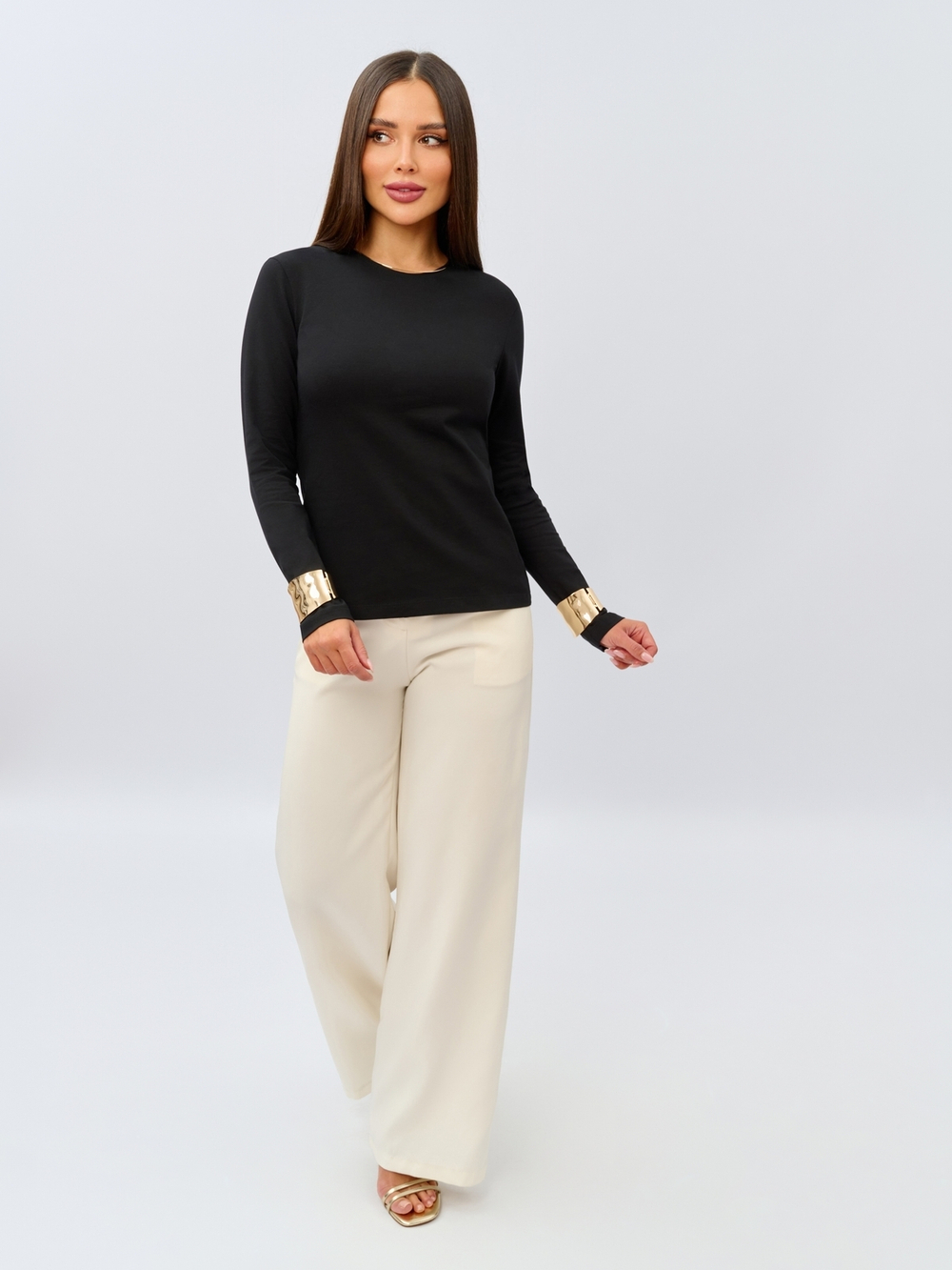 Лонгслив ЛНкл-081/черный