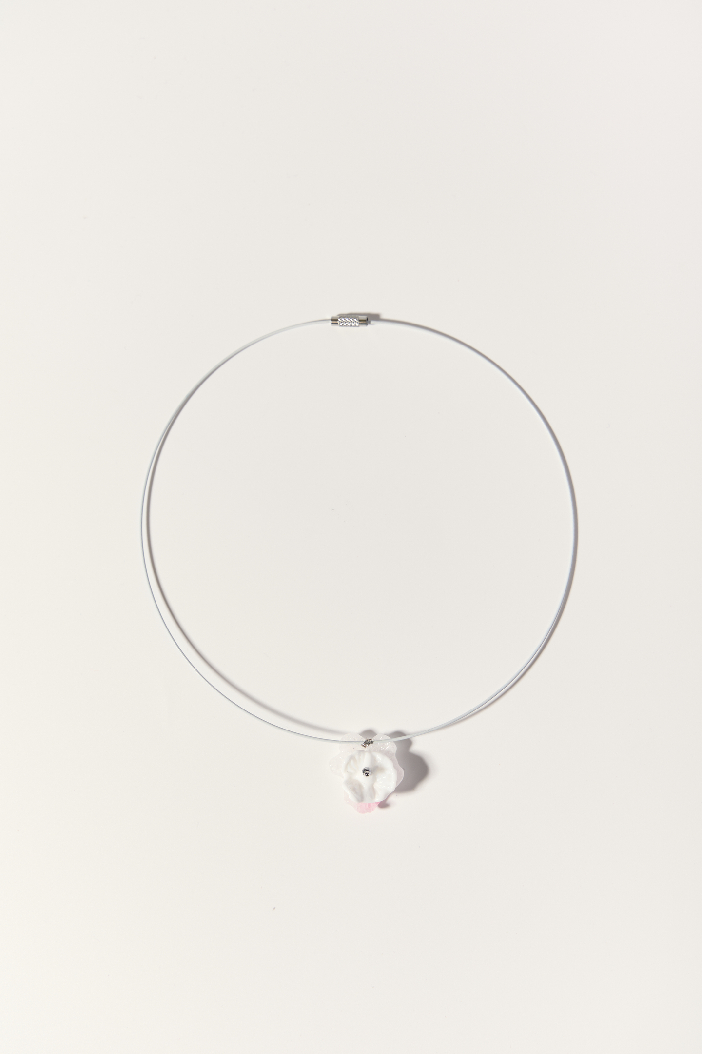 Колье Цветок, стекло