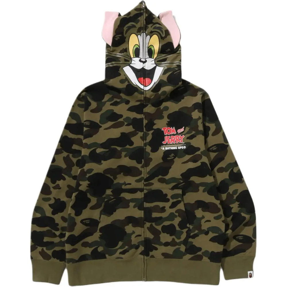 A Bathing Ape 1st Camo One Point Full Zip Худи
