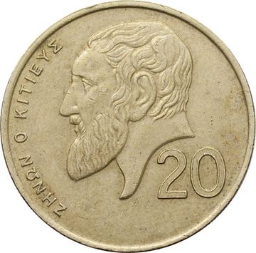 20 центов 1990 Кипр