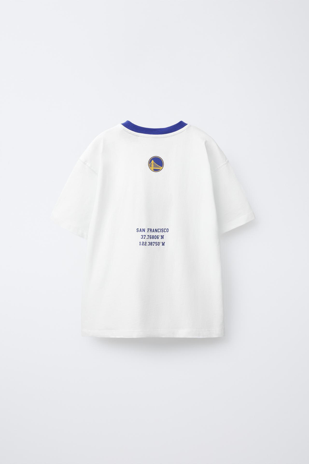 ZARA ФУТБОЛКА С ПРИНТОМ GOLGEN STATE WARRIORS NBA ©, БЕЛЫЙ