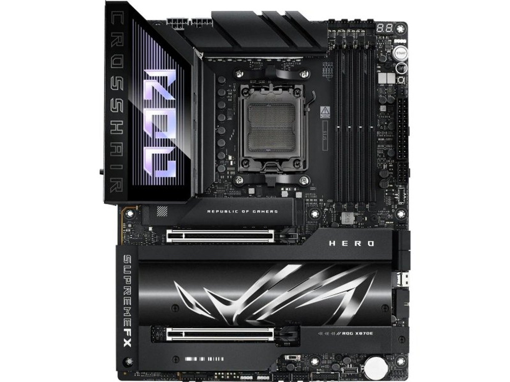 Материнская плата Asus ROG Crosshair X870E Hero, Socket AM5, AMD X870E, ATX, RTL [90MB1IE0-M0EAY0]