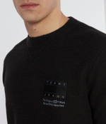 Свитер TJM REG STRCT TONAL FLAG Tommy Jeans - черный(DM0DM18456)