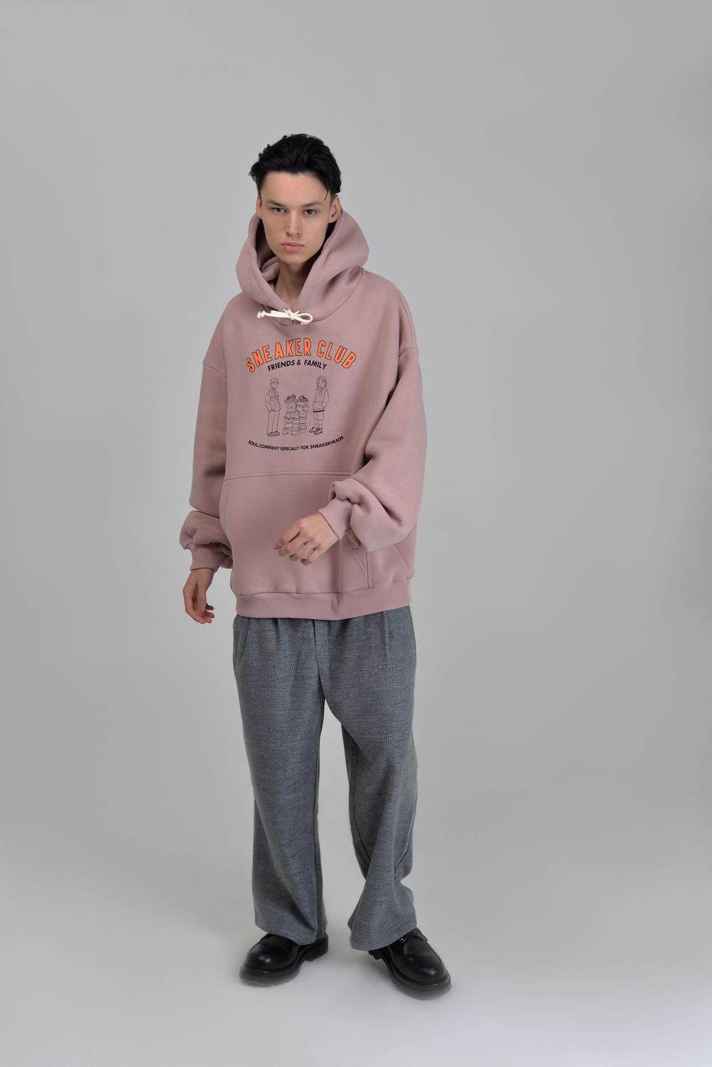 Худи Sneaker Club Розовый