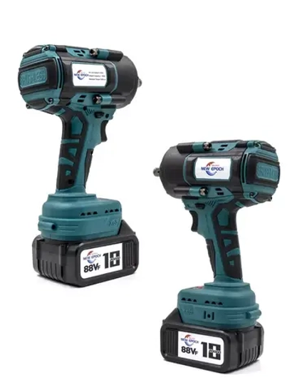 Гайковерт ударный NEW EPOCH 1350 Н·м — бесщеточный аккумуляторный, 88VF, 2 АКБ, кейс