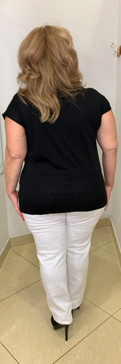 Белые стрейчевые немецкие джинсы