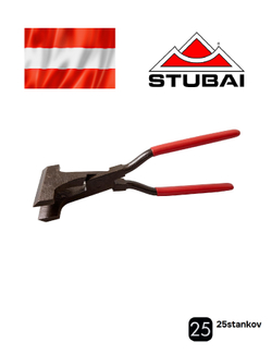 клещи Stubai прямые 100 мм фальцевые 282054