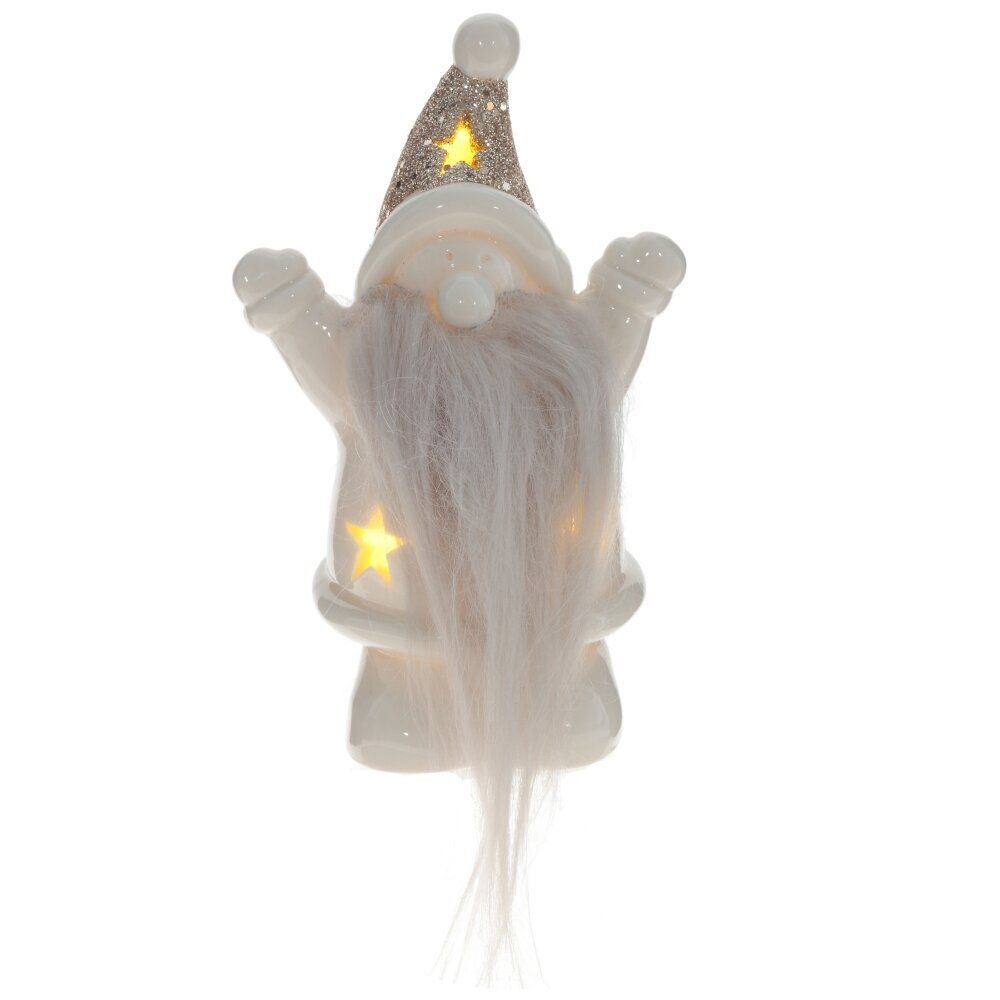 GAEM Фигурка декоративная "Дед Мороз" с подсвет (2хLR44), L8 W6 H13 см, 2в.