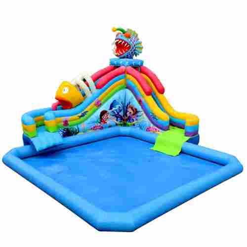 Наземный надувной аквапарк «Пиранья» 8*8*6,2 м