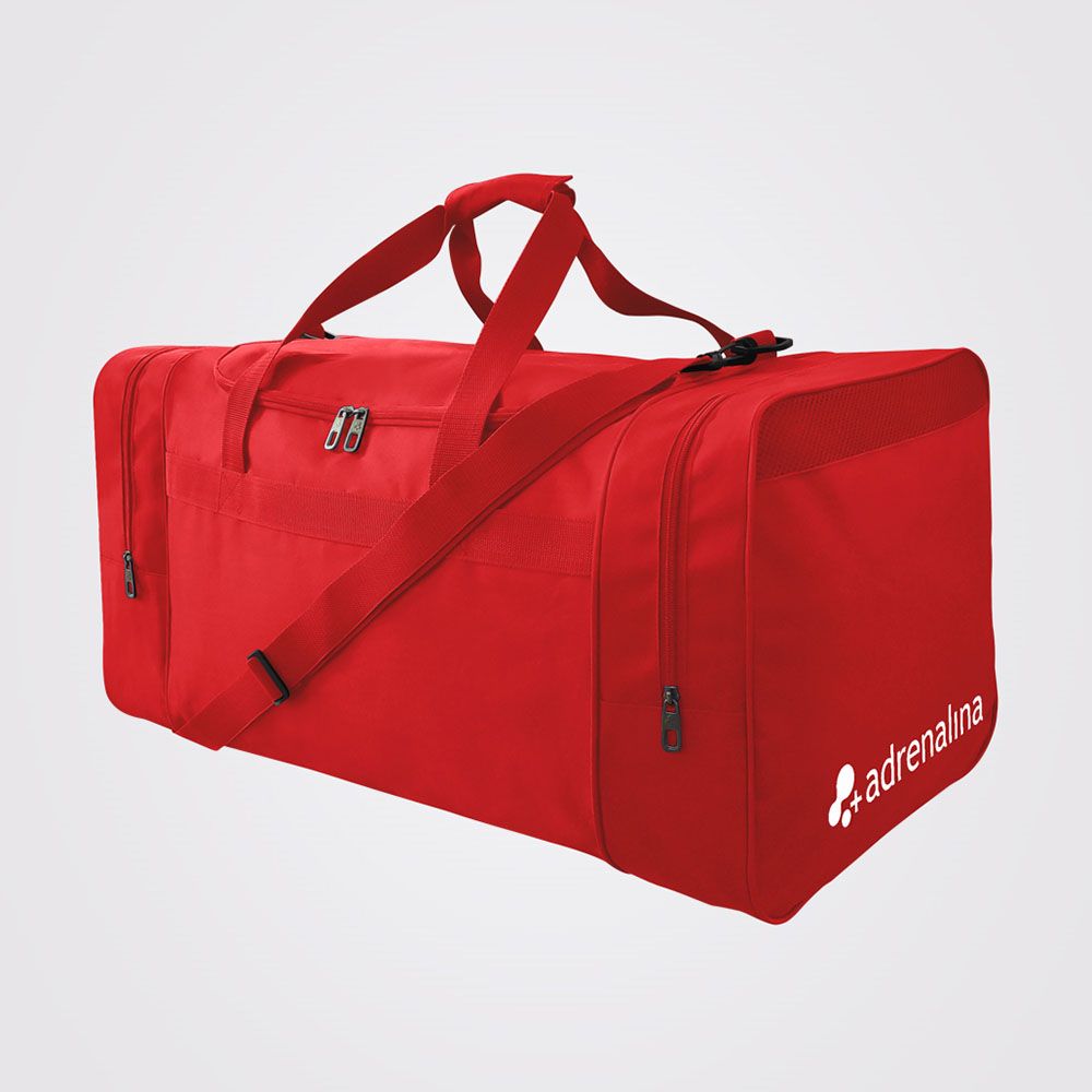 Сумка спортивная многофункц. +ADRENALINA Morgan 4304-04, полиэстер, красный