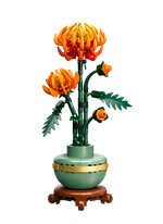 LEGO Icons 10368 «Хризантема» — изящный цветочный набор для интерьера