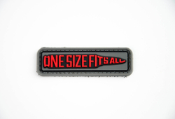 Шеврон One Size Fits All (патрон) PVC