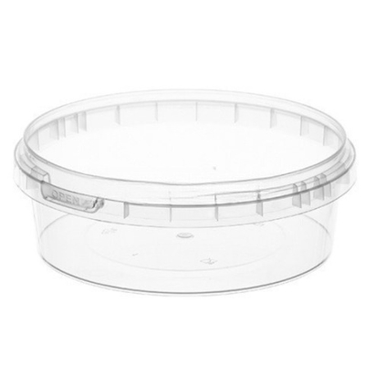 Контейнер "шайба" 500 мл (Н-48, D-140) упорное кольцо+конт.замок (180 шт.) ВЗЛП комплект 1505кп