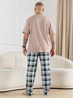 Брюки мужские Тор-1 Виотекс КЛЕТКА БИРЮЗА