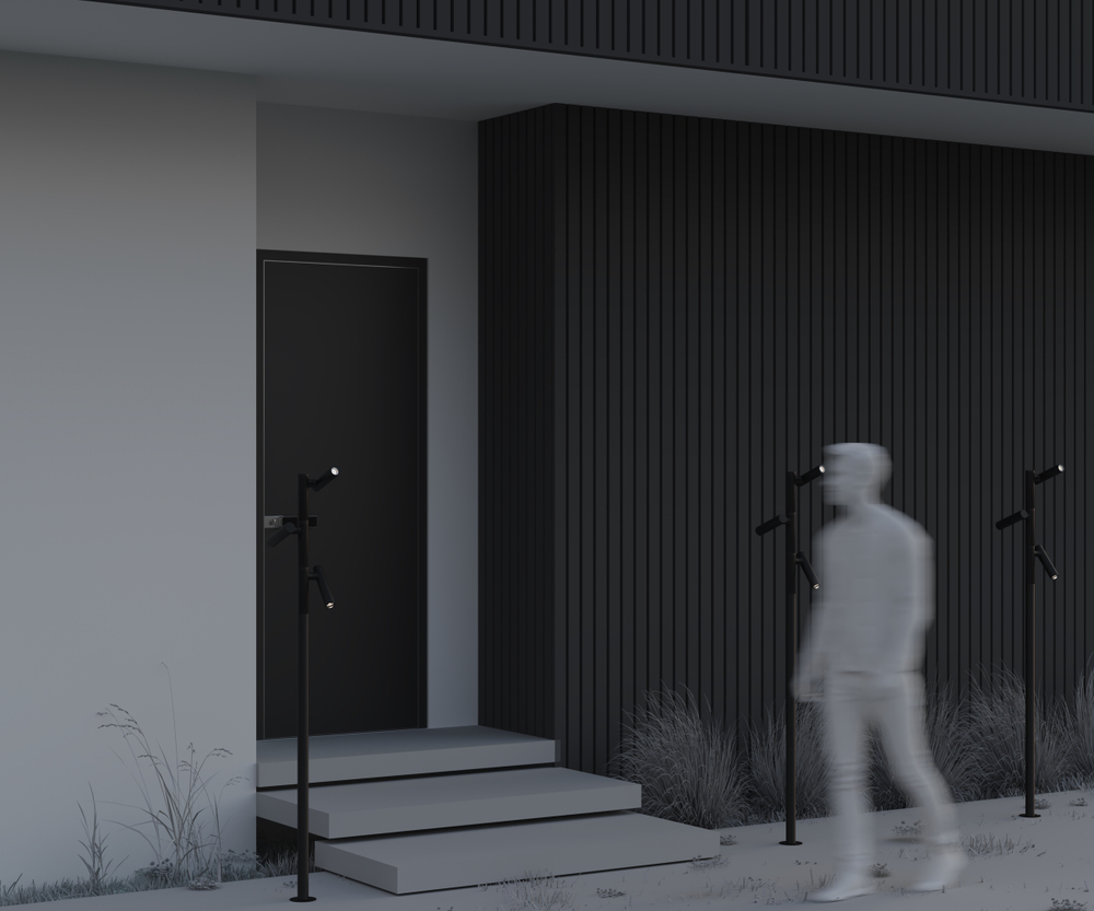 Садово-парковый светильник Outdoor O494FL-L30B3K