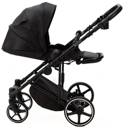 Детская коляска Adamex Zico New 2 в 1 ZN-TK53 (ЧЕРНЫЙ)