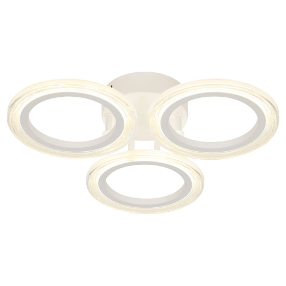 Светильник потолочный светодиодный ЭРА Модерн Ring CLL-1-39W 4K WH без ДУ белый | Светильники SPB-6 без ДУ